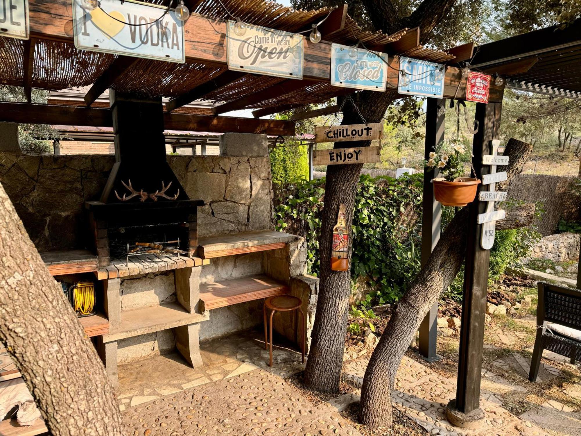 Desconexion Y Paz, Cabana En La Sierra Albalate De Zorita Екстер'єр фото